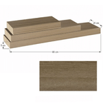 Casa si Gradina - Mobilier - Biblioteci si rafturi - Rafturi - Polita 80x25 din MDF, stejar trufa, GANA FY 11044-4 - Infinity.ro