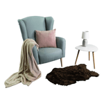 Casa si Gradina - Textile si covoare - Covoare - Covoare casa - Blana artificiala 60x90 cm, maro, EBONY TYP 3 - Infinity.ro