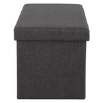 Casa si Gradina - Mobilier - Scaune si fotolii - Tabureti - Taburet pliabil, material gri, ORELIA - Infinity.ro