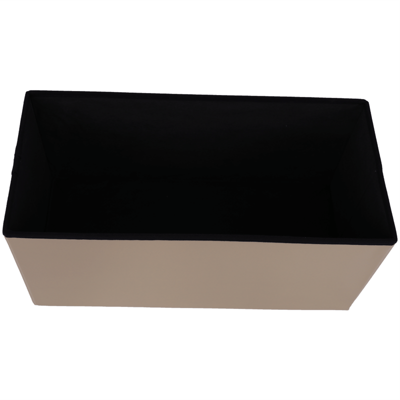 Casa si Gradina - Mobilier - Scaune si fotolii - Tabureti - Taburet pliabil, piele eco maro, IMRA - Infinity.ro