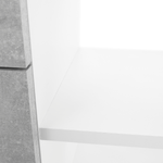 Casa si Gradina - Mobilier - Mese si birouri - Birouri - Masa PC, alba/ciment, NOE NEW - Infinity.ro