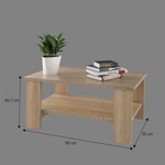 Casa si Gradina - Mobilier - Mese si birouri - Masute de cafea - Masuta de cafea, stejar sonoma, BERNARDO - Infinity.ro