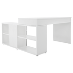 Casa si Gradina - Mobilier - Mese si birouri - Birouri - Masa PC, alba/ciment, NOE NEW - Infinity.ro