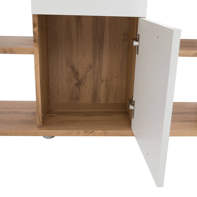 Casa si Gradina - Mobilier - Mese si birouri - Mese bucatarie si dining - Masa calculator, stejar wotan/alb, NOE NEW - Infinity.ro