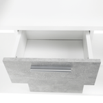 Casa si Gradina - Mobilier - Mese si birouri - Birouri - Masa PC, alba/ciment, NOE NEW - Infinity.ro