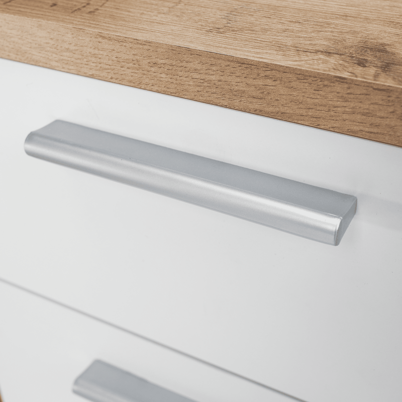 Casa si Gradina - Mobilier - Mese si birouri - Mese bucatarie si dining - Masa calculator, stejar wotan/alb, NOE NEW - Infinity.ro