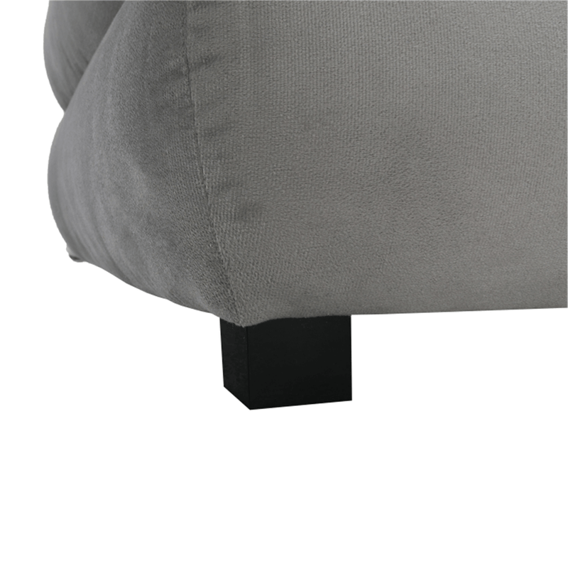 Casa si Gradina - Mobilier - Canapele si coltare - Coltare - Canapea extensibila, textil gri/turcoaz, CLIV - Infinity.ro