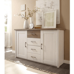 Casa si Gradina - Mobilier - Comode si corpuri - Comode - Scrin, pin alb/stejar sonoma trufa, LUMERA - Infinity.ro