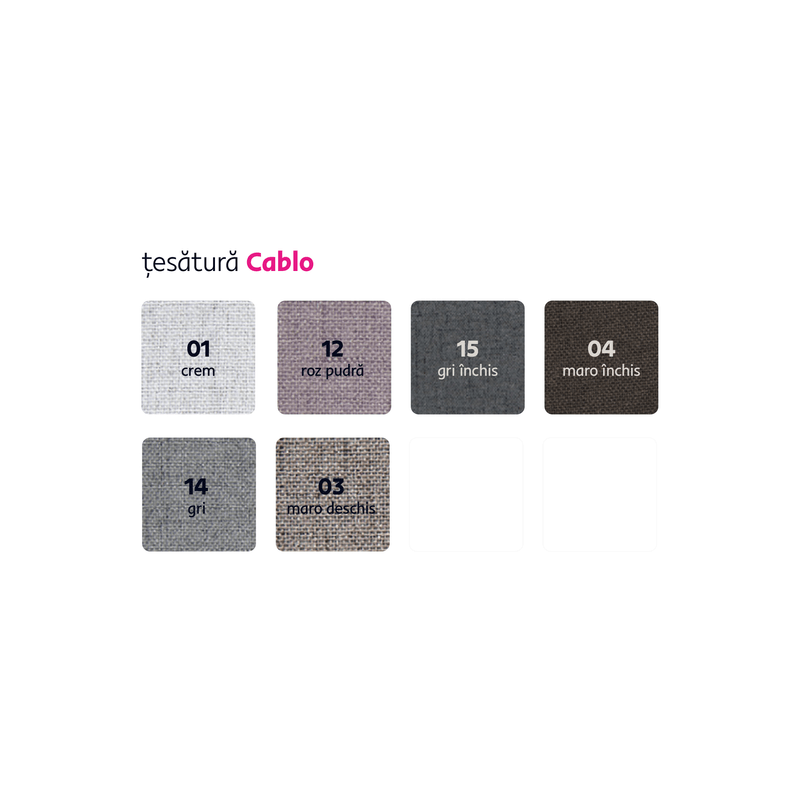 Casa si Gradina - Mobilier - Scaune si fotolii - Fotolii - Fotoliu extensibil, menta/gri, dreapta, BELLA - Infinity.ro