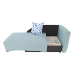 Casa si Gradina - Mobilier - Scaune si fotolii - Fotolii - Fotoliu extensibil, menta/gri, dreapta, BELLA - Infinity.ro