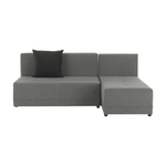 Casa si Gradina - Mobilier - Canapele si coltare - Coltare - Coltar cu colt, gri/negru, dreapta, MEXX - Infinity.ro