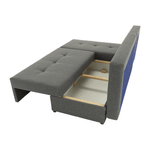 Casa si Gradina - Mobilier - Canapele si coltare - Coltare - Coltar cu colt, gri/negru, stang, MEXX - Infinity.ro