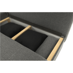 Casa si Gradina - Mobilier - Canapele si coltare - Coltare - Coltar cu colt, gri/negru, stang, MEXX - Infinity.ro