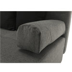 Casa si Gradina - Mobilier - Canapele si coltare - Coltare - Coltar cu colt, gri/negru, stang, MEXX - Infinity.ro