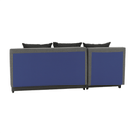 Casa si Gradina - Mobilier - Canapele si coltare - Coltare - Coltar cu colt, gri/negru, stang, MEXX - Infinity.ro