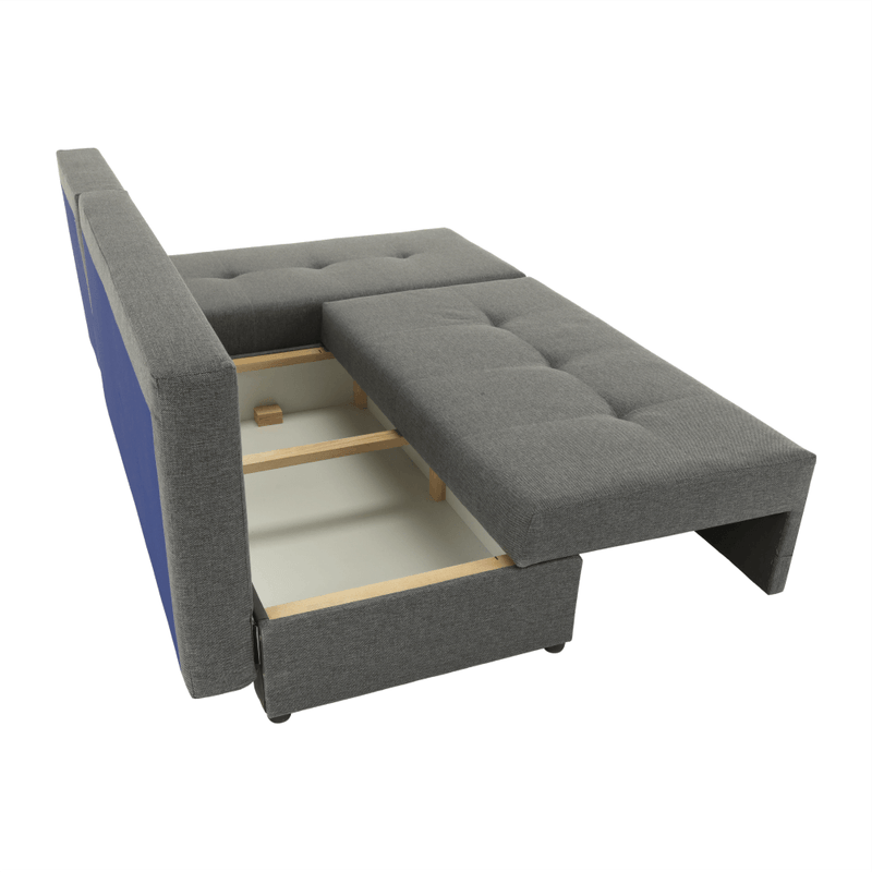 Casa si Gradina - Mobilier - Canapele si coltare - Coltare - Coltar cu colt, gri/negru, dreapta, MEXX - Infinity.ro