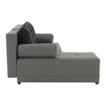 Casa si Gradina - Mobilier - Canapele si coltare - Coltare - Coltar cu colt, gri/negru, stang, MEXX - Infinity.ro