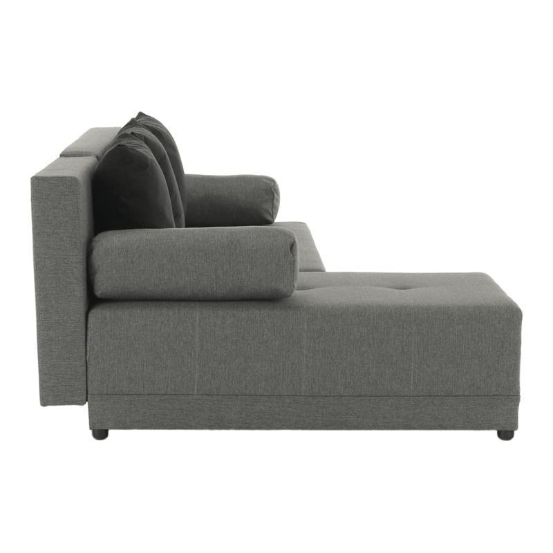 Casa si Gradina - Mobilier - Canapele si coltare - Coltare - Coltar cu colt, gri/negru, stang, MEXX - Infinity.ro