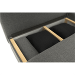 Casa si Gradina - Mobilier - Canapele si coltare - Coltare - Coltar cu colt, gri/negru, dreapta, MEXX - Infinity.ro