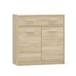 Casa si Gradina - Mobilier - Comode si corpuri - Comode - Scrin 2D1S, stejar sonoma, TEYO - Infinity.ro