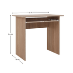 Casa si Gradina - Mobilier - Mese si birouri - Birouri - Masa PC, stejar sonoma, VERNER NEW - Infinity.ro