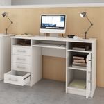 Casa si Gradina - Mobilier - Mese si birouri - Birouri - masa PC, alb, B9 NEW - Infinity.ro