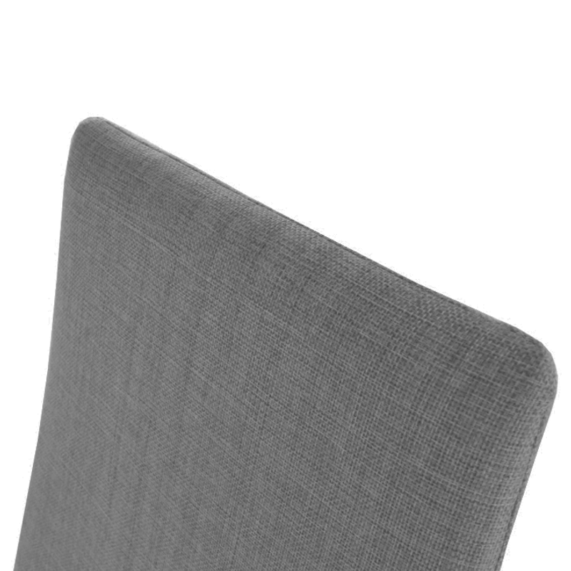 Casa si Gradina - Mobilier - Scaune si fotolii - Scaune - Scaun dining, material textil gri inchis/crom, AMINA - Infinity.ro