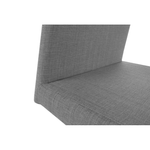 Casa si Gradina - Mobilier - Scaune si fotolii - Scaune - Scaun dining, material textil gri inchis/crom, AMINA - Infinity.ro