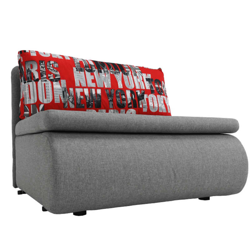 Casa si Gradina - Mobilier - Scaune si fotolii - Fotolii - Fotoliu extensibil, gri/model, KENY NEW - Infinity.ro