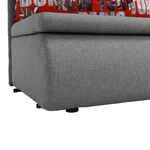 Casa si Gradina - Mobilier - Scaune si fotolii - Fotolii - Fotoliu extensibil, gri/model, KENY NEW - Infinity.ro