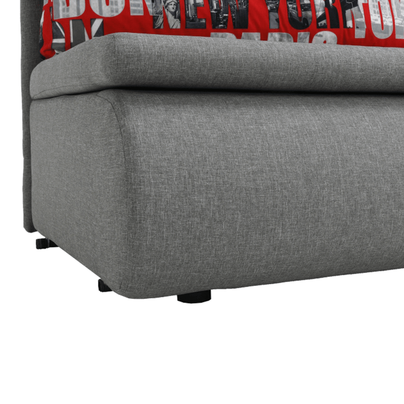 Casa si Gradina - Mobilier - Scaune si fotolii - Fotolii - Fotoliu extensibil, gri/model, KENY NEW - Infinity.ro