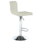 Casa si Gradina - Mobilier - Scaune si fotolii - Scaune - Scaun bar, piele ecologica bej/crom, KANDY NEW - Infinity.ro