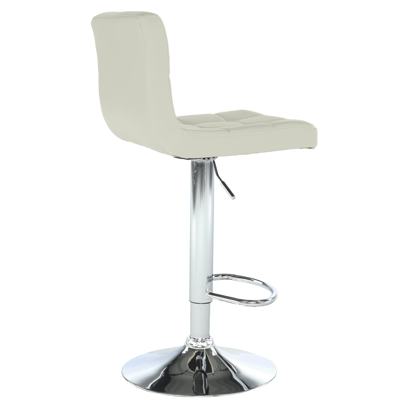 Casa si Gradina - Mobilier - Scaune si fotolii - Scaune - Scaun bar, piele ecologica bej/crom, KANDY NEW - Infinity.ro