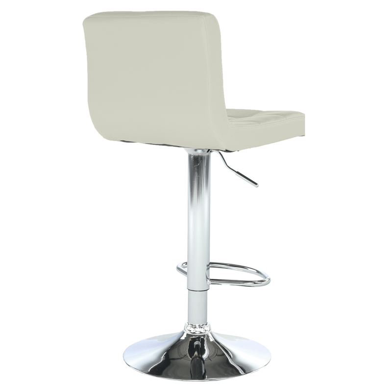 Casa si Gradina - Mobilier - Scaune si fotolii - Scaune - Scaun bar, piele ecologica bej/crom, KANDY NEW - Infinity.ro