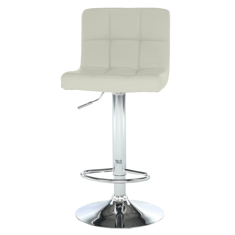 Casa si Gradina - Mobilier - Scaune si fotolii - Scaune - Scaun bar, piele ecologica bej/crom, KANDY NEW - Infinity.ro