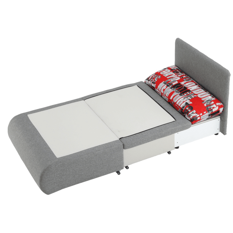 Casa si Gradina - Mobilier - Scaune si fotolii - Fotolii - Fotoliu extensibil, gri/model, KENY NEW - Infinity.ro