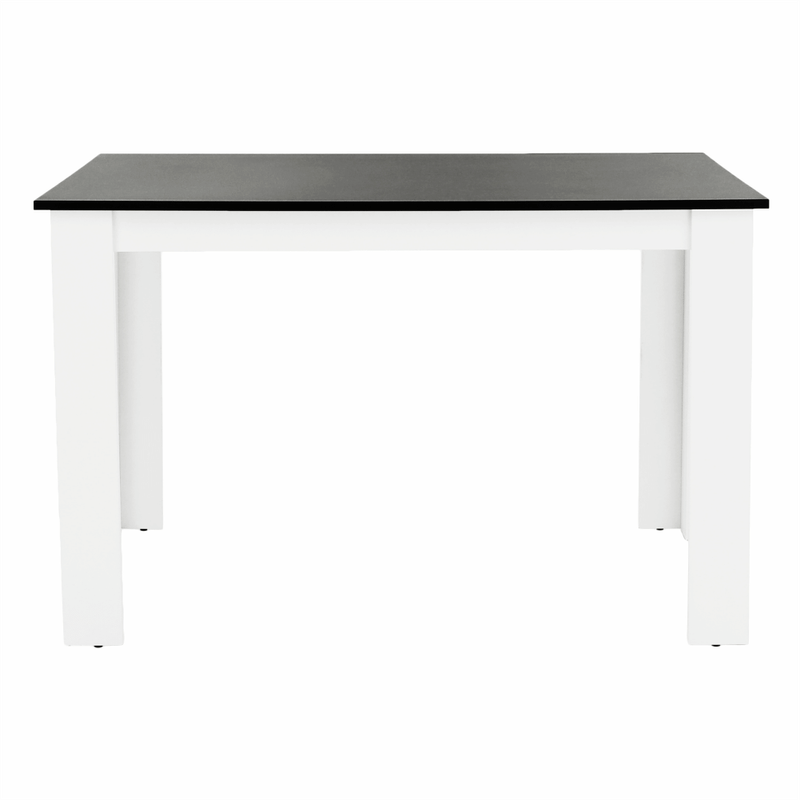 Casa si Gradina - Mobilier - Mese si birouri - Mese bucatarie si dining - Masa dining, alb/negru, 120x80 cm, KRAZ - Infinity.ro