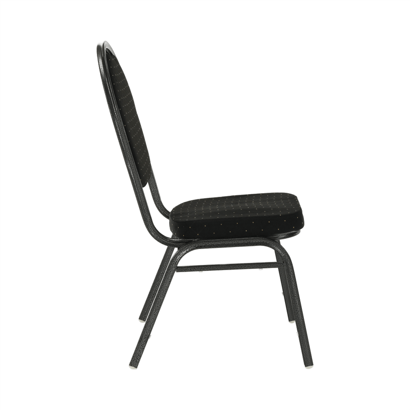 Casa si Gradina - Mobilier - Scaune si fotolii - Scaune - Scaun, tesatura neagra/cadru gri, JEFF 2  NEW - Infinity.ro