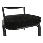 Casa si Gradina - Mobilier - Scaune si fotolii - Scaune - Scaun, tesatura neagra/cadru gri, JEFF 2  NEW - Infinity.ro