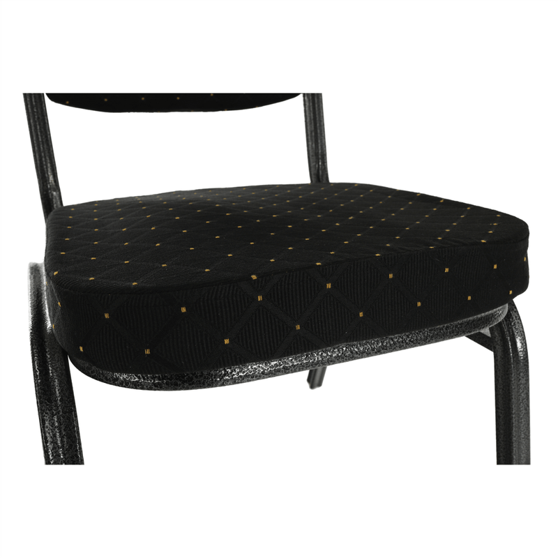 Casa si Gradina - Mobilier - Scaune si fotolii - Scaune - Scaun, tesatura neagra/cadru gri, JEFF 2  NEW - Infinity.ro