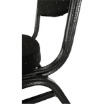 Casa si Gradina - Mobilier - Scaune si fotolii - Scaune - Scaun, tesatura neagra/cadru gri, JEFF 2  NEW - Infinity.ro