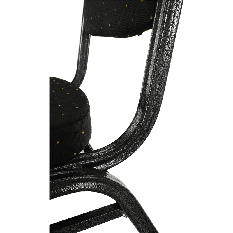 Casa si Gradina - Mobilier - Scaune si fotolii - Scaune - Scaun, tesatura neagra/cadru gri, JEFF 2  NEW - Infinity.ro