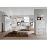 Casa si Gradina - Mobilier - Paturi si accesorii - Paturi - Pat, alb, 180x200, PARIS 76703 - Infinity.ro