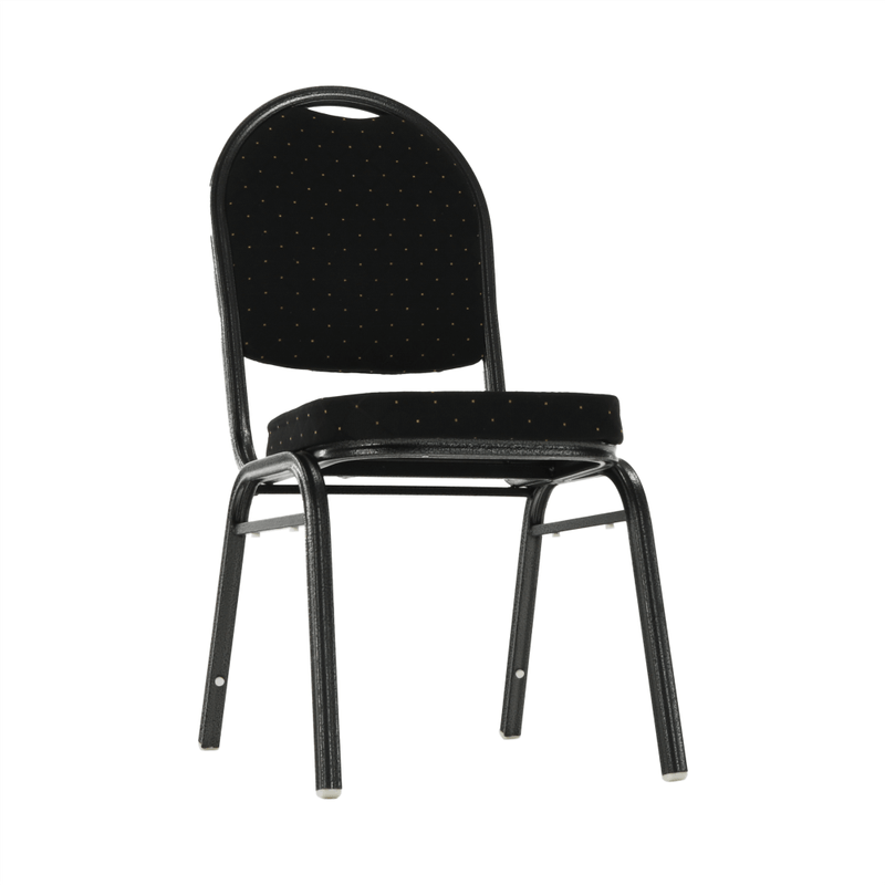 Casa si Gradina - Mobilier - Scaune si fotolii - Scaune - Scaun, tesatura neagra/cadru gri, JEFF 2  NEW - Infinity.ro