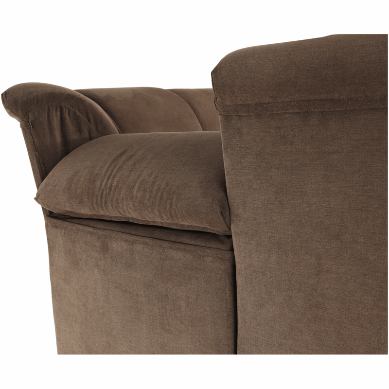 Casa si Gradina - Mobilier - Canapele si coltare - Coltare - Coltar extensibil, textil maro, stanga, SANTIAGO - Infinity.ro