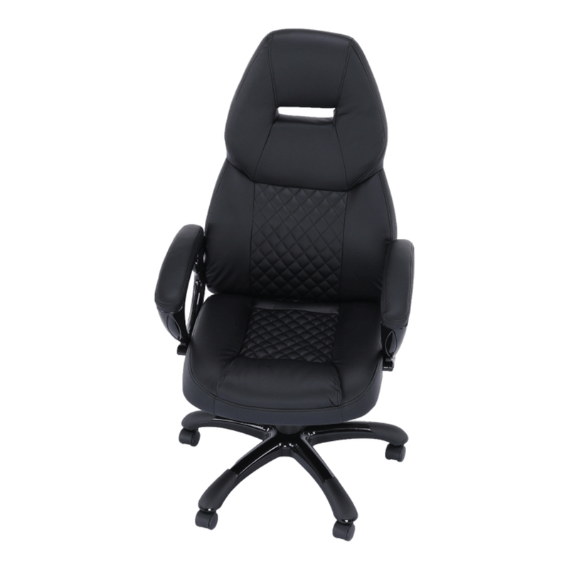 Casa si Gradina - Mobilier - Scaune si fotolii - Fotolii - Fotoliu birou, piele eco neagra, HEVYR - Infinity.ro