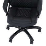 Casa si Gradina - Mobilier - Scaune si fotolii - Fotolii - Fotoliu birou, piele eco neagra, HEVYR - Infinity.ro