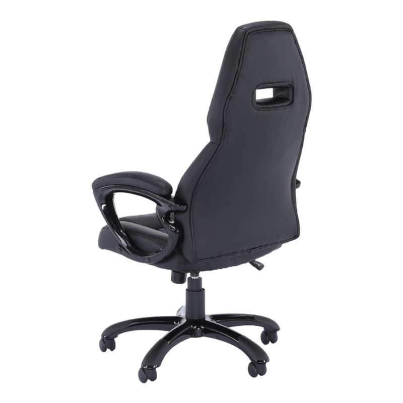 Casa si Gradina - Mobilier - Scaune si fotolii - Fotolii - Fotoliu birou, piele eco neagra, HEVYR - Infinity.ro