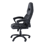 Casa si Gradina - Mobilier - Scaune si fotolii - Fotolii - Fotoliu birou, piele eco neagra, HEVYR - Infinity.ro