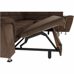 Casa si Gradina - Mobilier - Canapele si coltare - Coltare - Coltar extensibil, textil maro, dreapta,, SANTIAGO - Infinity.ro